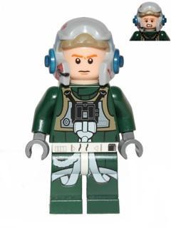 LEGO Minifigure -- Rebel Pilot A-wing (75003)-Star Wars / Star Wars Episode 4/5/6 -- SW0437 -- Creative Brick Builders